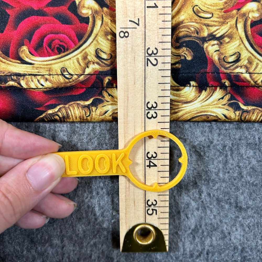 Baroque Gold Shirt Geometric Roses Gold Accents Performance Top Mens 4XL - Picture 7 of 7